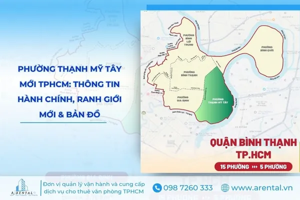 Phường Thạnh Mỹ Tây Mới TPHCM: Thông Tin Hành Chính, Ranh Giới Mới Và Bản Đồ