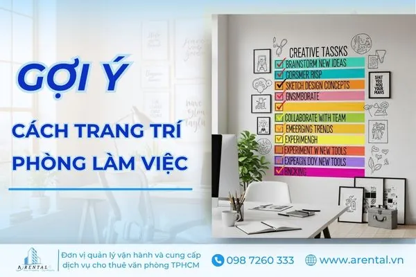 Gợi ý 20+ ý tưởng trang trí phòng làm việc đẹp, dễ ứng dụng