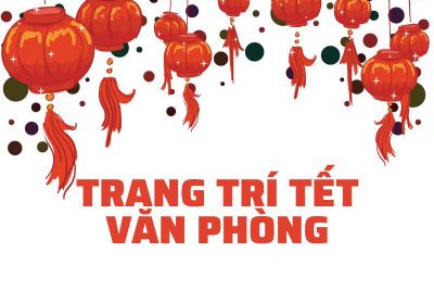 15+ ý tưởng trang trí Tết văn phòng 2024 ấn tượng, dễ làm