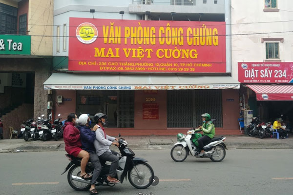 Mai Viet Cuong Notary Office