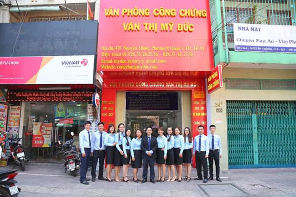 Văn phòng công chứng Văn Thị Mỹ Đức quận 3