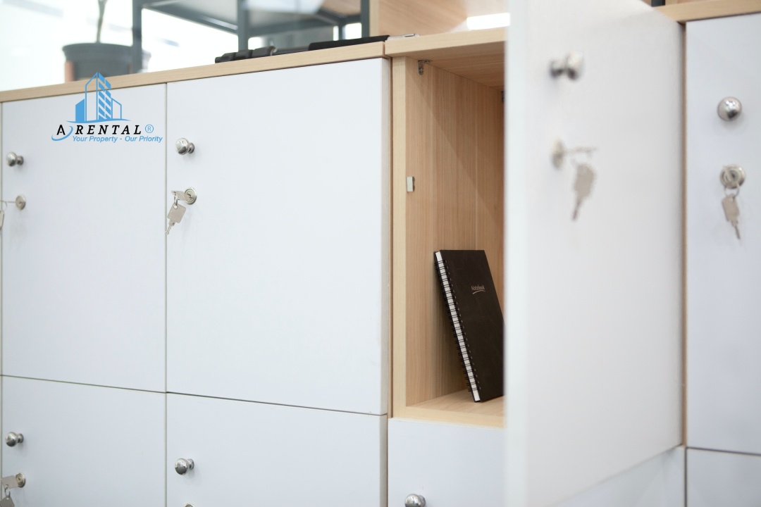 Private lockers ASpace office Tran Nao