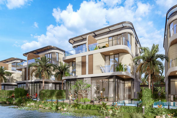 Semi Detached Villa Dự án Venezia Beach Hưng Vượng Developer
