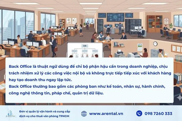 Back Office là bộ phận hậu cần vận hành phía sau, đảm bảo các hoạt động nội bộ diễn ra ổn định và hiệu quả.