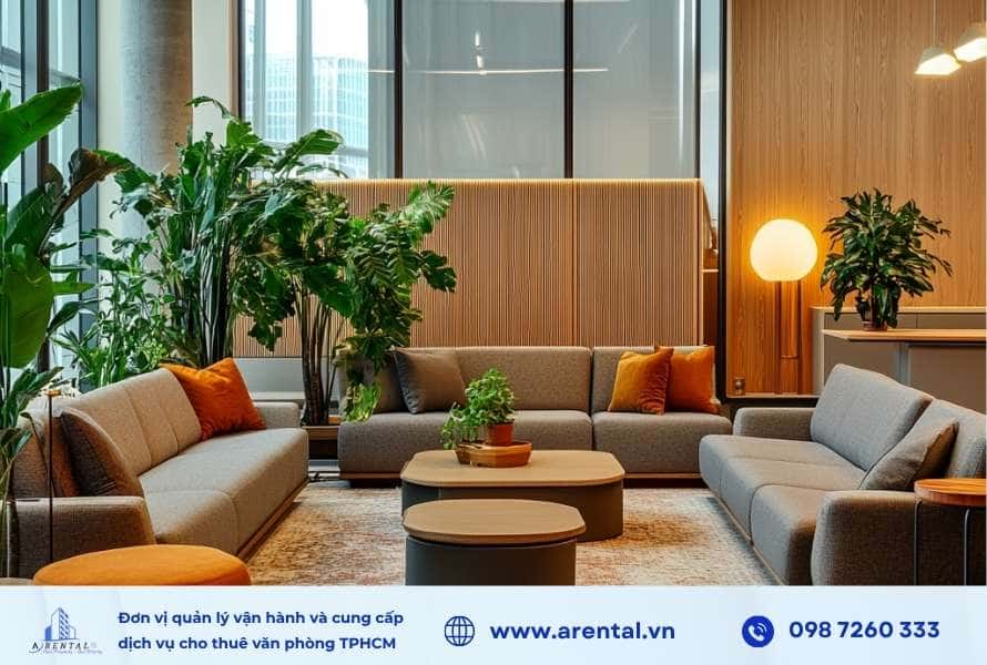 Bố trí phòng họp kiểu hội trường.