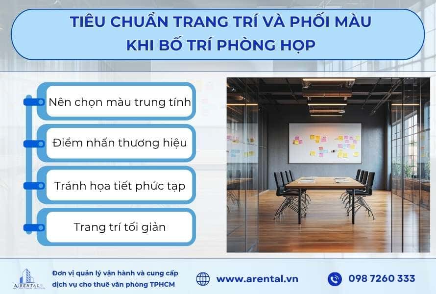 4 nguyên tắc về tiêu chuẩn trang trí và phối màu.