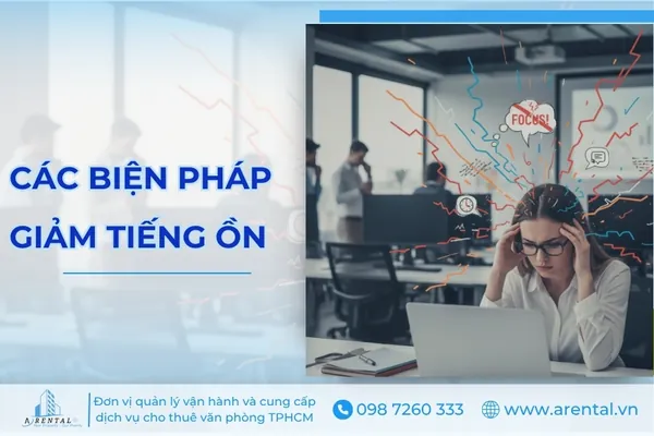 Các biện pháp giảm tiếng ồn văn phòng.