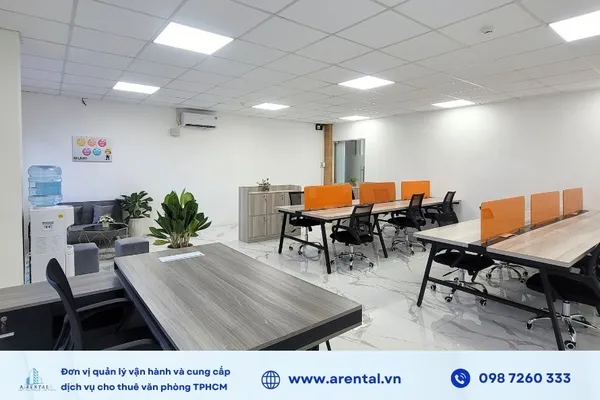 Văn phòng trọn gói đầy đủ tiện ích, chỉ cần dọn vào là làm việc ngay.