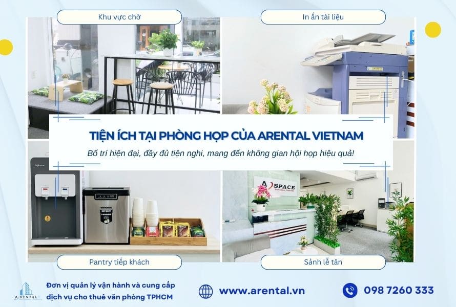 Tiện ích nổi trội hỗ trợ khách hàng khi thuê phòng họp theo giờ Quận 7.