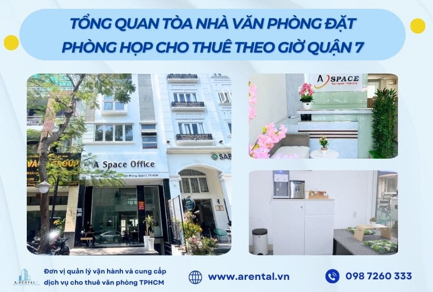 Tòa nhà văn phòng cho thuê phòng họp theo giờ Quận 7.