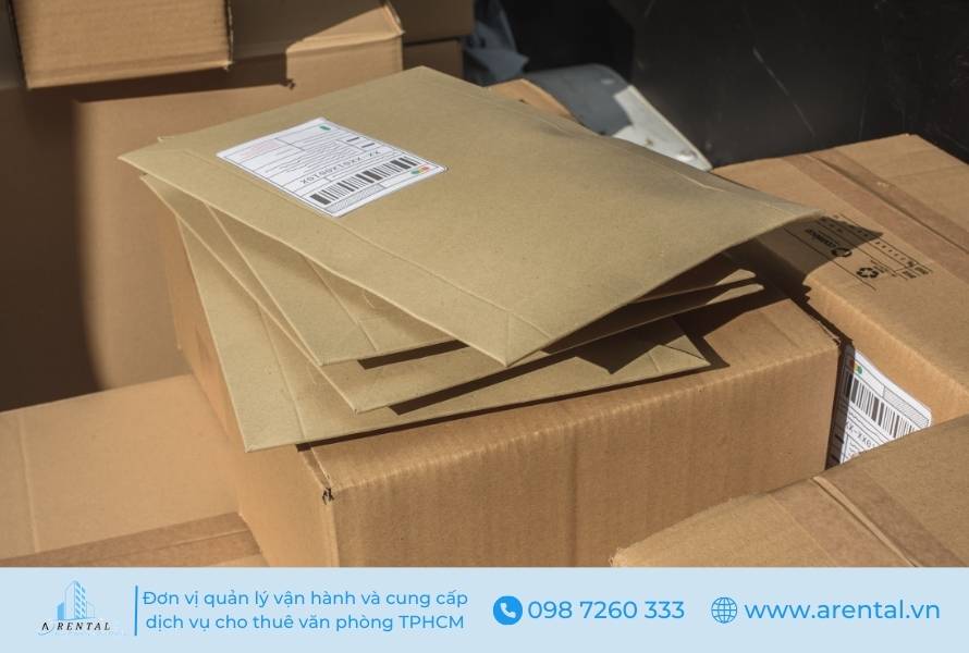 Dịch vụ giao nhận thư từ, bưu phẩm khi thuê văn phòng đại diện.