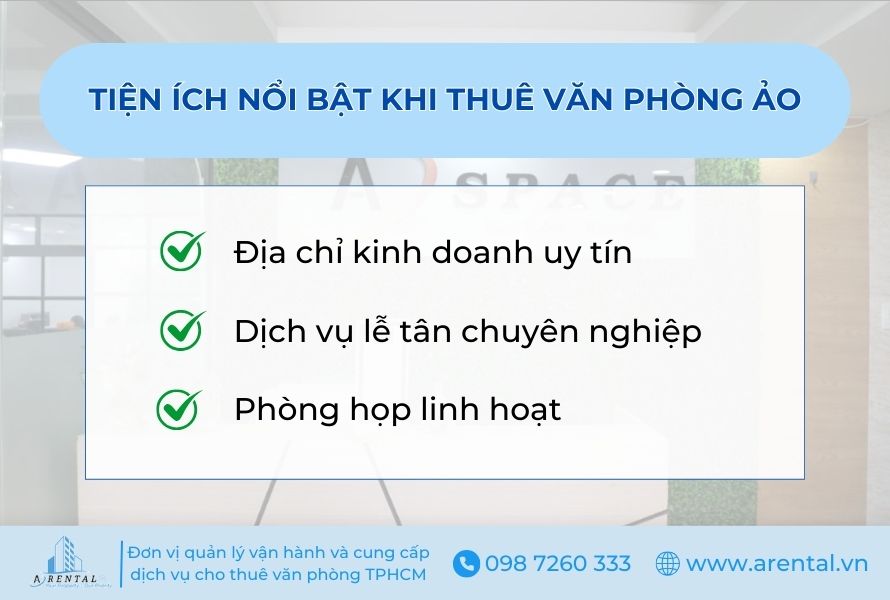 3 tiện ích nổi bật của mô hình văn phòng ảo.