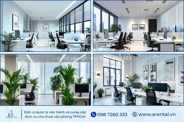 Hỗ trợ doanh nghiệp bố trí không gian văn phòng khi sử dụng dịch vụ cho thuê văn phòng Quận 1.