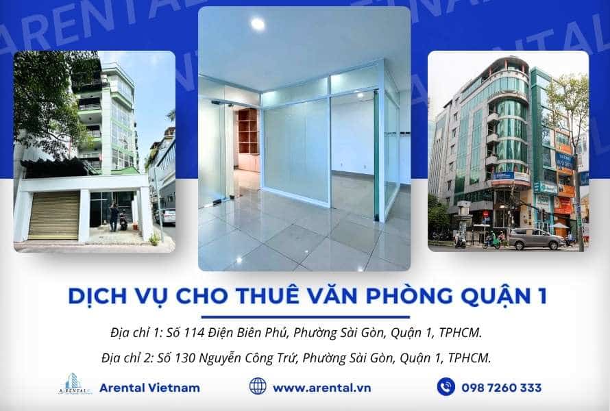 Giới thiệu dịch vụ cho thuê văn phòng Quận 1 tại Arental Vietnam.