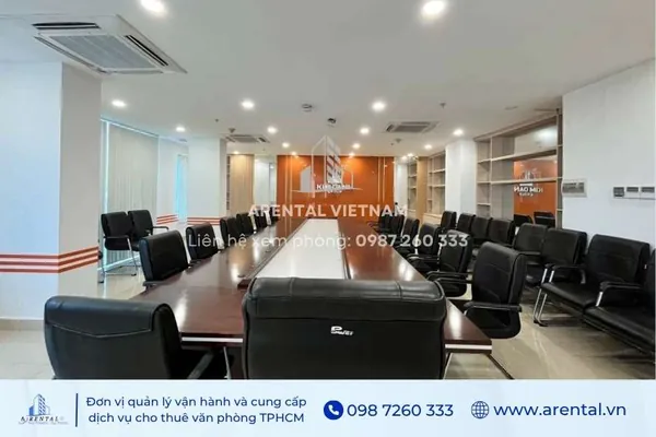 Tiện ích phòng họp cho thuê theo giờ khi chọn dịch vụ cho thuê văn phòng Quận 1 với Arental Vietnam.