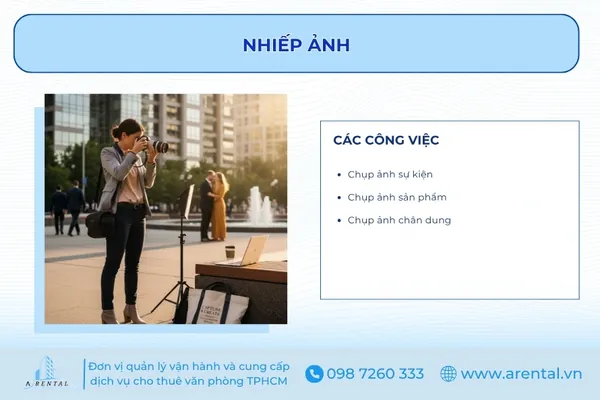 Nghề nhiếp ảnh có thể mang lại nguồn thu nhập hấp dẫn.