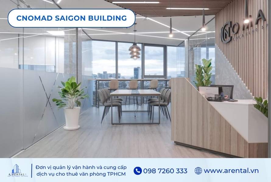 Coworking space của CNOMAD tọa lạc tại vị trí thuận lợi trên trục đường chính Trường Sa