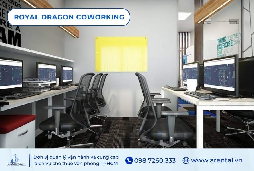 Royal Dragon là một trong những đơn vị cho thuê coworking space uy tín tại Bình Thạnh