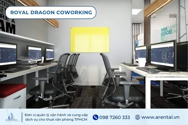 Royal Dragon là một trong những đơn vị cho thuê coworking space uy tín tại Bình Thạnh