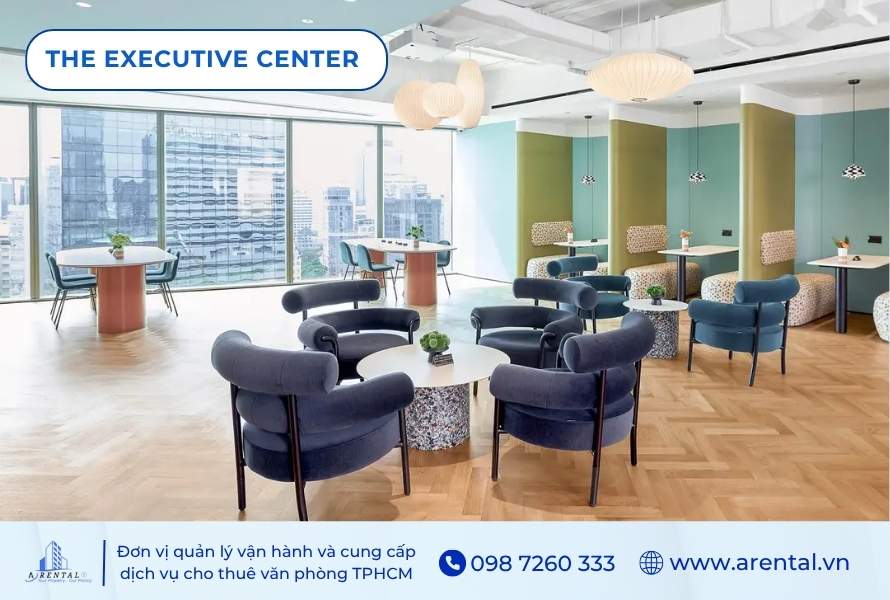Không gian coworking space tại The Executive Center