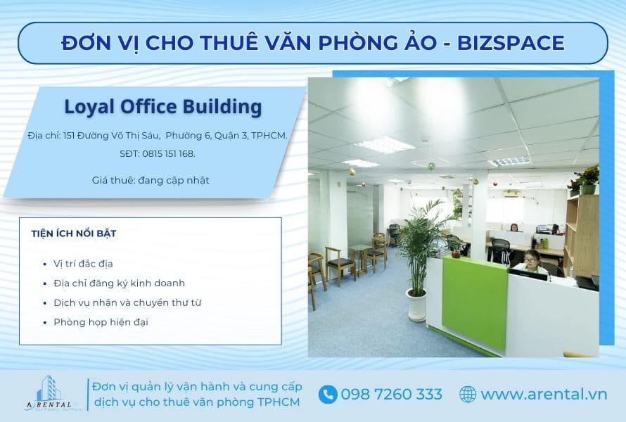 Thông tin về đơn vị Bizspace.