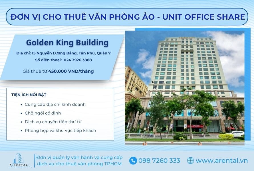 Dịch vụ cho thuê văn phòng ảo quận 7 - Unit Office Share.