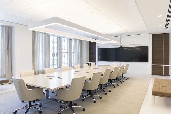 Simple meeting room shows more professionalism in company meetings.