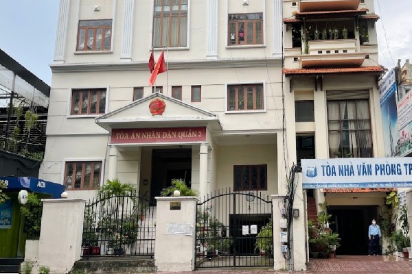 Địa chỉ Tòa án nhân dân Quận 3 (District 3 People's Court)