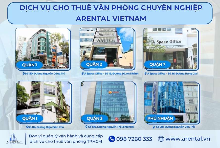 Arental Vietnam - đơn vị quản lý và vận hành tòa nhà cho thuê văn phòng uy tín.