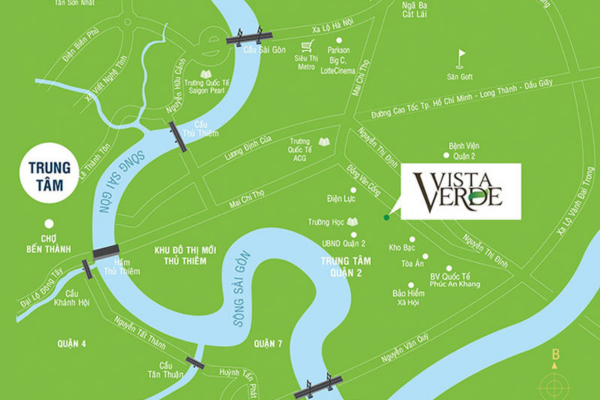 Dự án Vista Verde Quận 2 sở hữu vị trí đắc địa, liền kề nhiều tiện ích cao cấp 