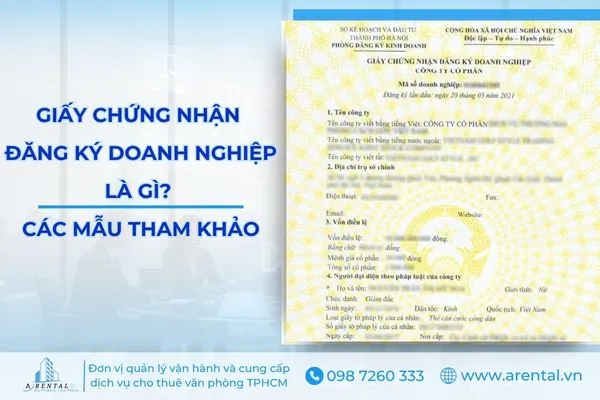 Giấy chứng nhận đăng ký doanh nghiệp là gì? Các mẫu tham khảo chuẩn.