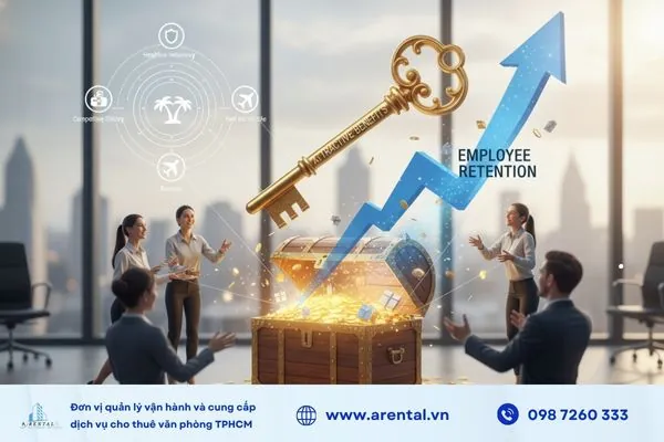 Chính sách phúc lợi hấp dẫn là chìa khóa giữ chân nhân viên giỏi.