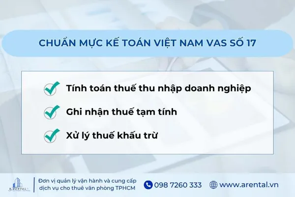 Hướng dẫn chi tiết cách ghi nhận TNDN theo chuẩn mực kế toán VAS 17