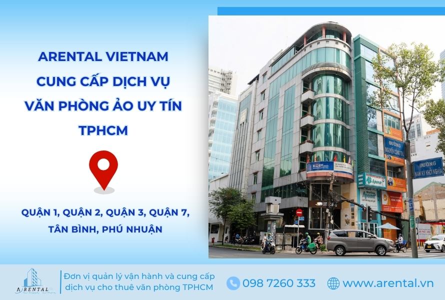 Arental Vietnam cung cấp dịch vụ văn phòng ảo uy tín tại TPHCM.