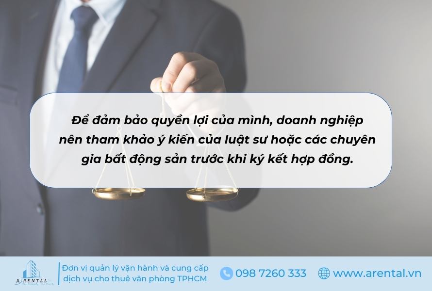 Nên tham khảo ý kiến của các luật sư để đảm bảo hợp đồng thuê văn phòng ảo đạt chuẩn và đảm bảo quyền lợi cho bạn.