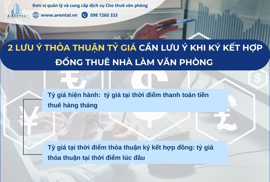 Cần phải có sự lưu ý về cách tính toán tiền thanh toán theo tỷ giá trên hợp đồng.
