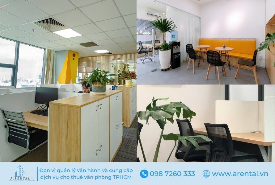 Hot Desking giúp khách hàng linh hoạt chỗ ngồi làm việc.