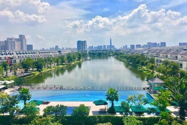 Khu du an LakeView duoc bao quanh boi nhieu du an lon