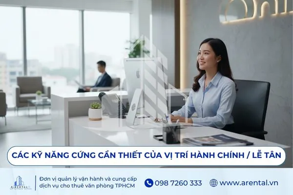 Nhân viên hành chính lễ tân cần thành thạo các kỹ năng tin học văn phòng