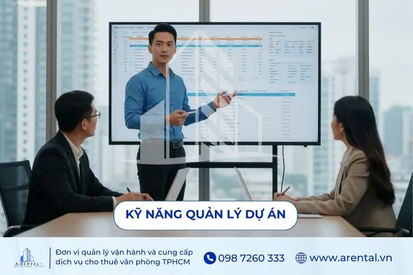 Kỹ năng quản lý dự án giúp kiểm soát tiến độ, chi phí và hiệu suất cho nhân viên văn phòng