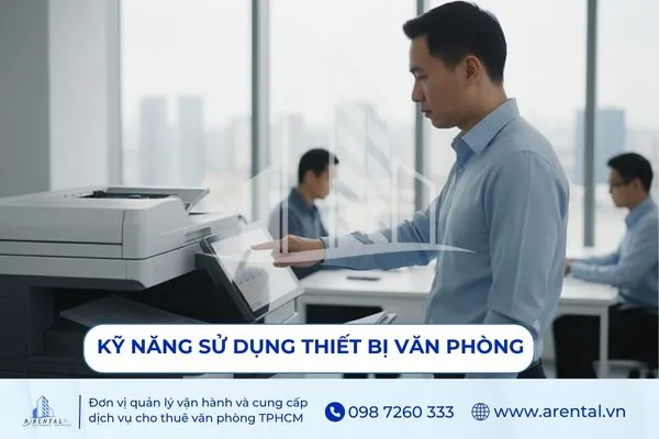 Sử dụng thiết bị văn phòng đúng cách để tăng hiệu suất làm việc