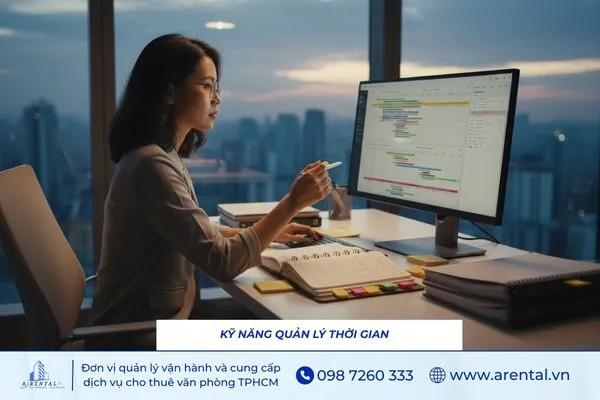 Kỹ năng quản lý thời gian giúp cuộc đàm phán gọn gàng, không bị kéo dài.