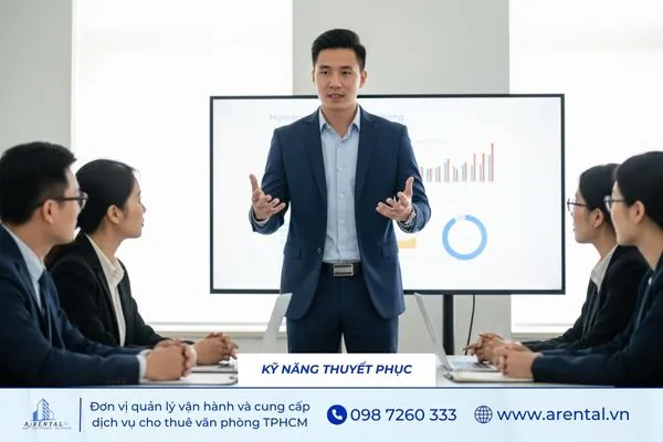 Kỹ năng thuyết phục giúp tạo sự đồng lòng và thống nhất phương án giải quyết vấn đề.