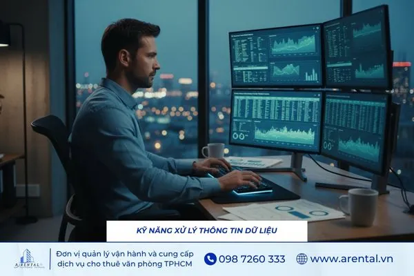 Nhà lãnh đạo đang sử dụng dữ liệu để đánh giá hiệu suất đội nhóm