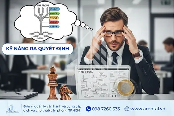 Kỹ năng ra quyết định là kỹ năng mềm rất cần sự dứt khoát.