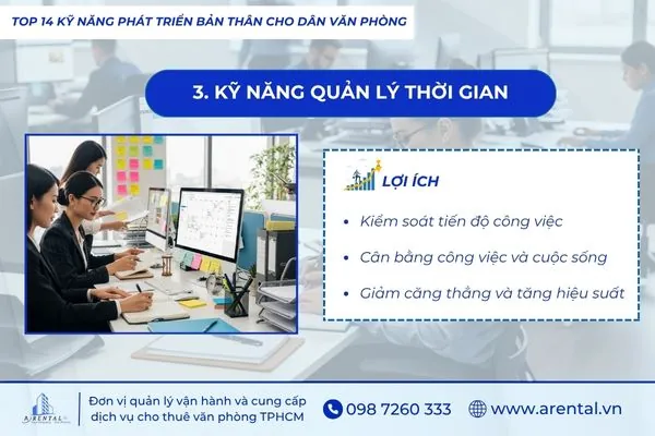 Nhân viên văn phòng lên kế hoạch thời gian khoa học để phát triển bản thân tốt hơn.