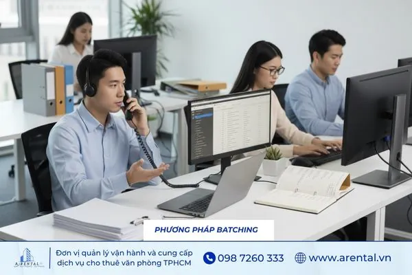 Gom nhóm tác vụ cùng loại để xử lý liên tục, tiết kiệm thời gian chuyển tác vụ.