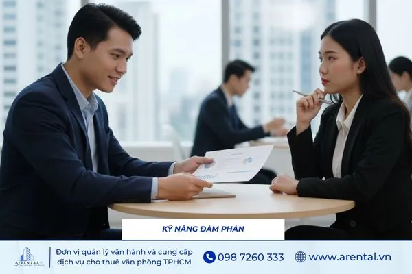 Kỹ năng đàm phán giúp thuyết phục đối tác và đạt thỏa thuận.