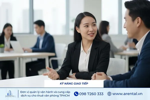 Kỹ năng giao tiếp và thuyết phục trong môi trường làm việc.