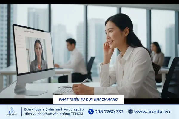 Tư duy lấy khách hàng làm trung tâm để tăng hiệu quả thuyết phục.